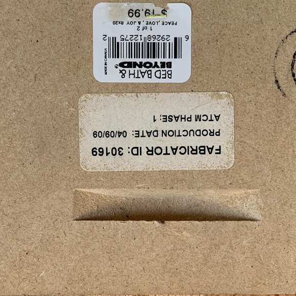 Faith Love Hope Wall Sign - Picture 2 of 3